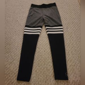 COPY - Bombshell Sportswear Grey and Black Leggings